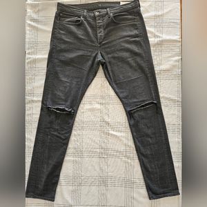 Men's dark gray pants Extra Slim size 36